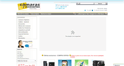 Desktop Screenshot of camarasyaccesorios.com